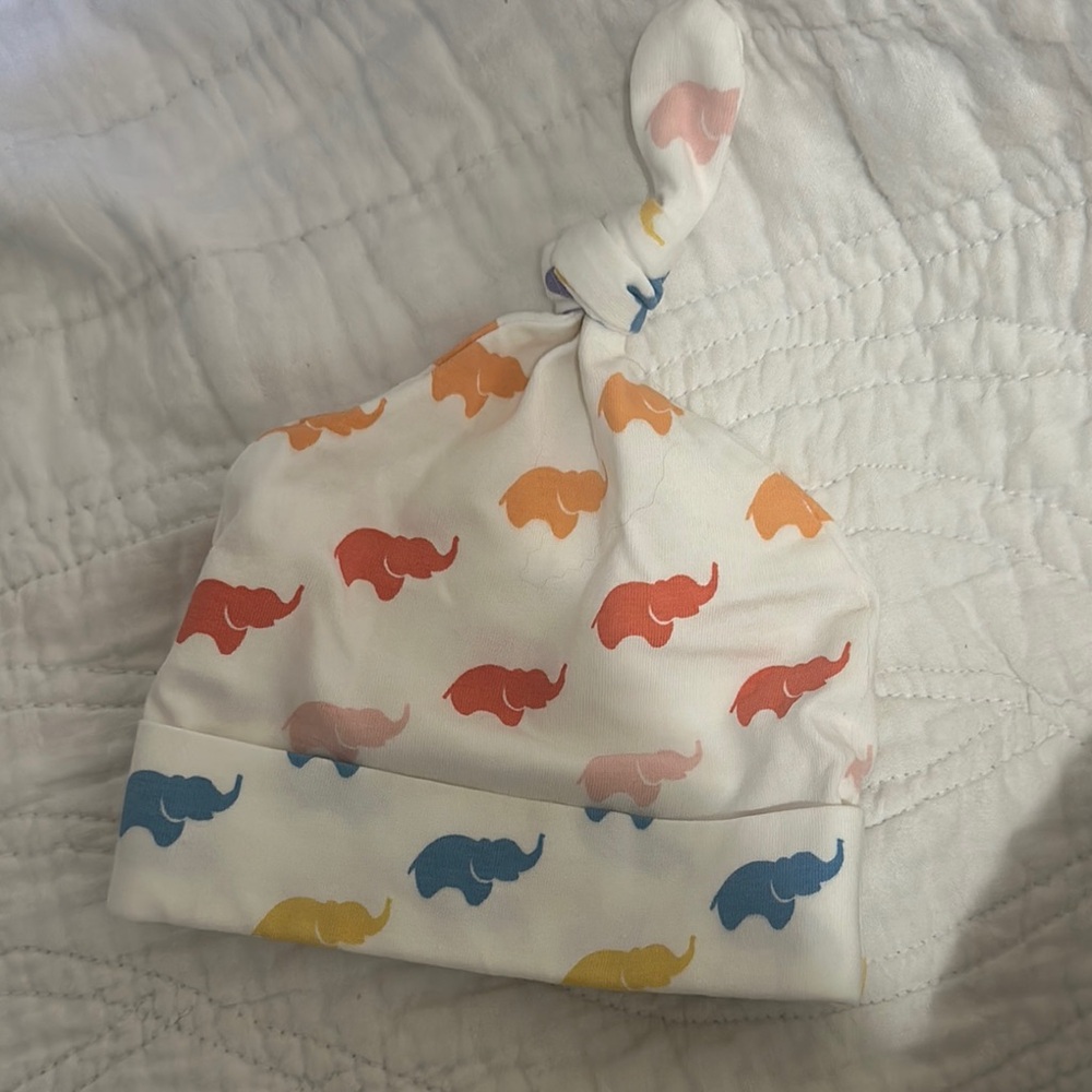 Organic infant beanie